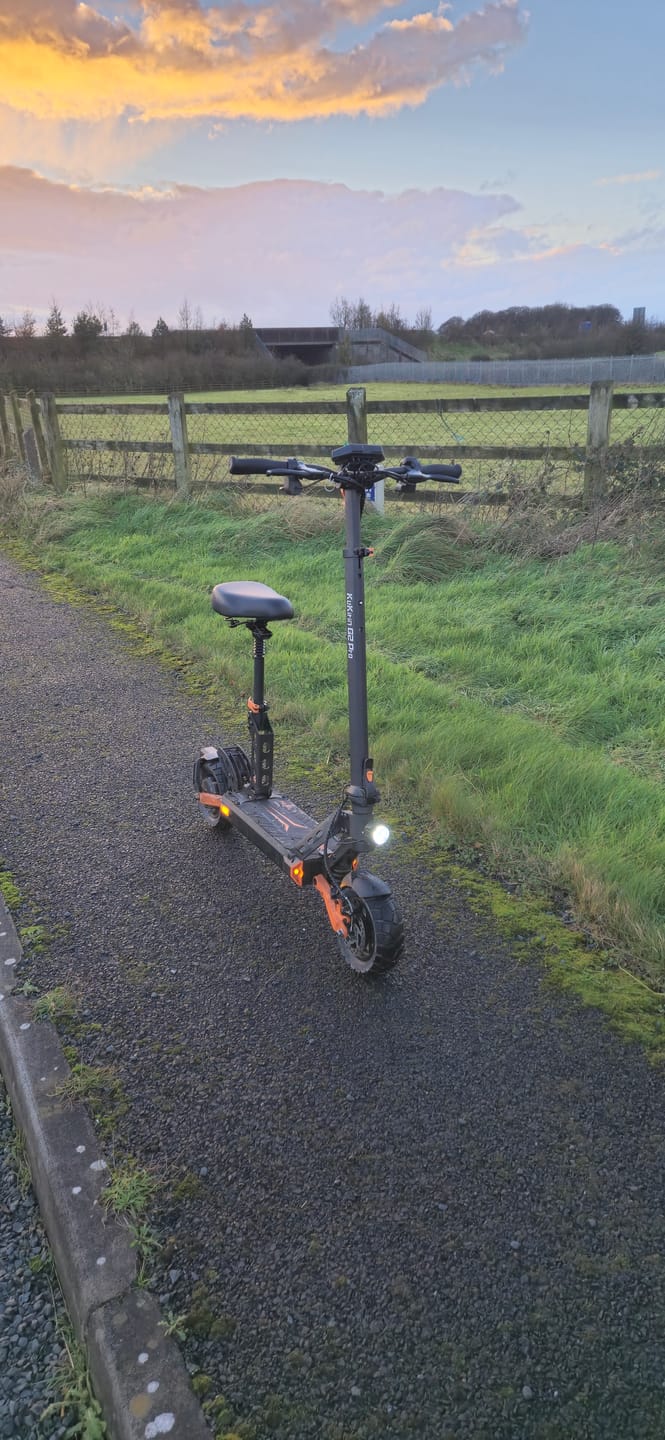 Customer photo review of KuKirin (Kugoo) G2 Pro Electric Scooter (New Model 2024)