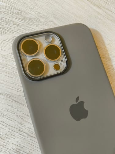 Customer photo review of ultraglass.in Camera Lens Protector for iPhone