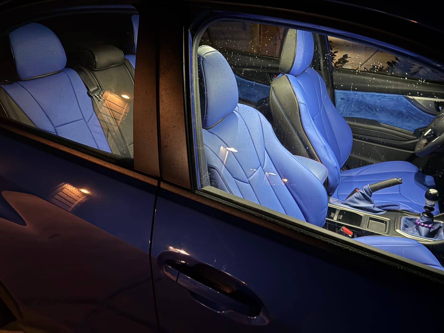 Customer photo review of 2022+ Subaru WRX Premium Custom Seat Covers