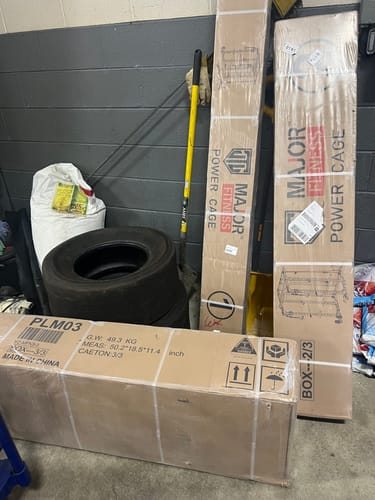 Customer photo review of Major Fitness PLM03 All-In-One Home Gym Power Rack