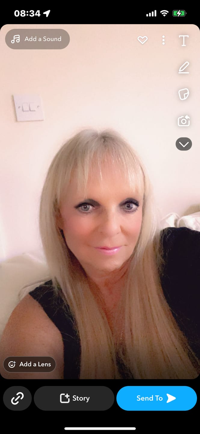 Customer photo review of Easi-iTips Professional Hair Extensions 18 Inch