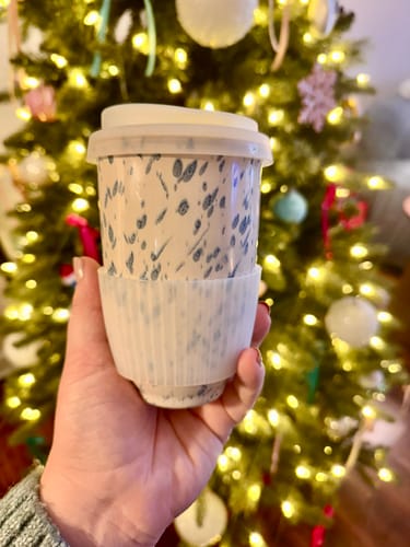 Customer photo review of Orchid Cup (Includes Lid & Band)