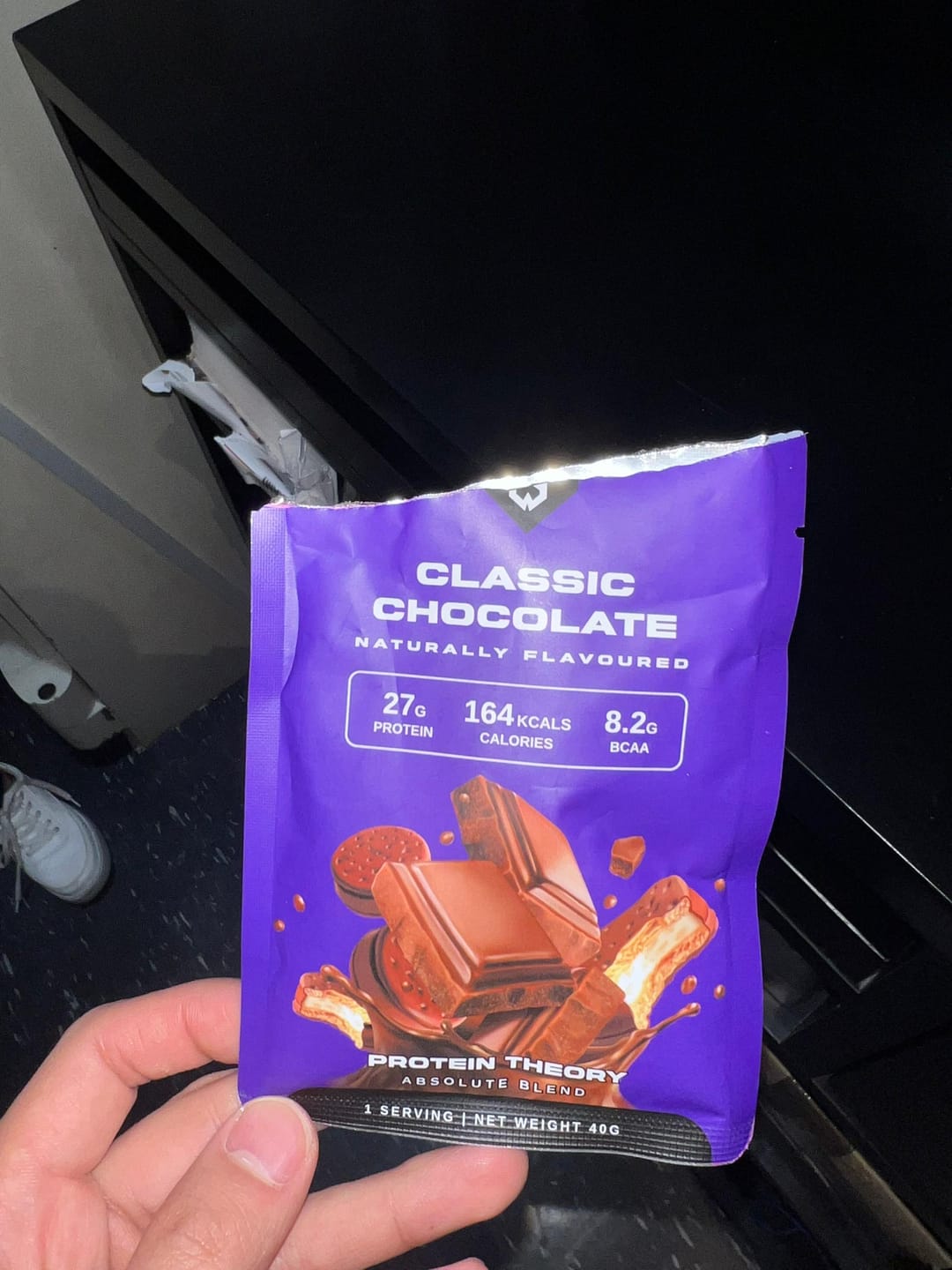 Customer photo review of [240g Sachets] PROTEIN THEORY - Absolute Blend (CLASSIC CHOCOLATE)