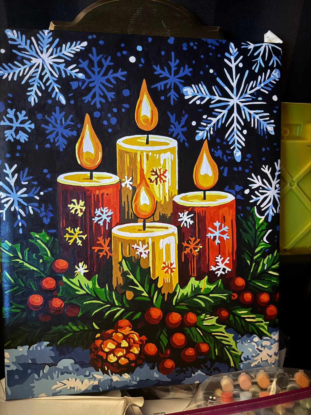 Customer photo review of Snowy Holly Glow