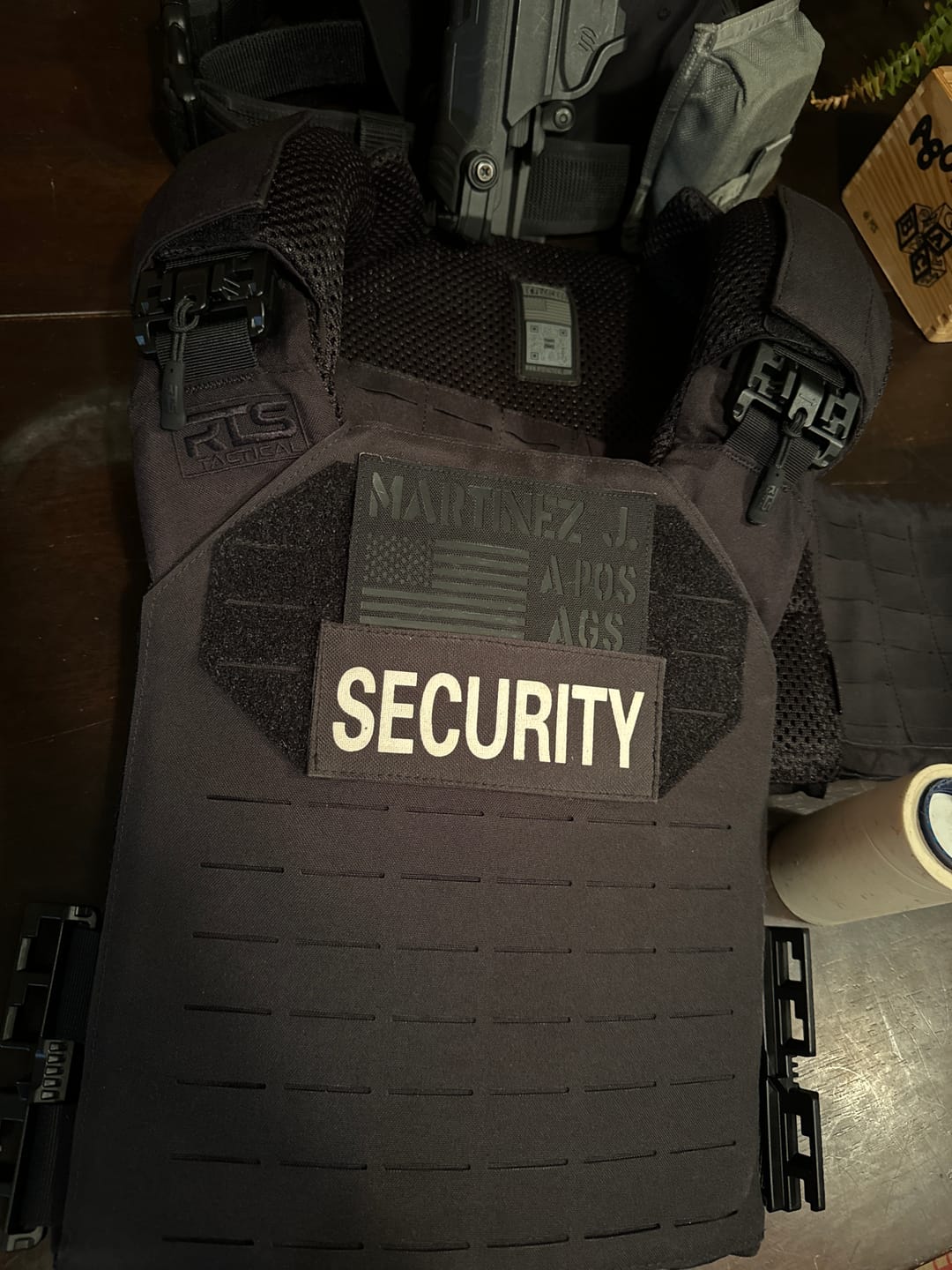 Customer photo review of RTS Tactical HST Quick Release Plate Carrier
