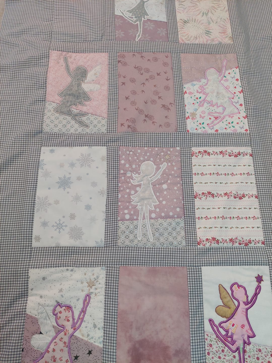 Customer photo review of 94” Polycotton Sheeting Fabric
