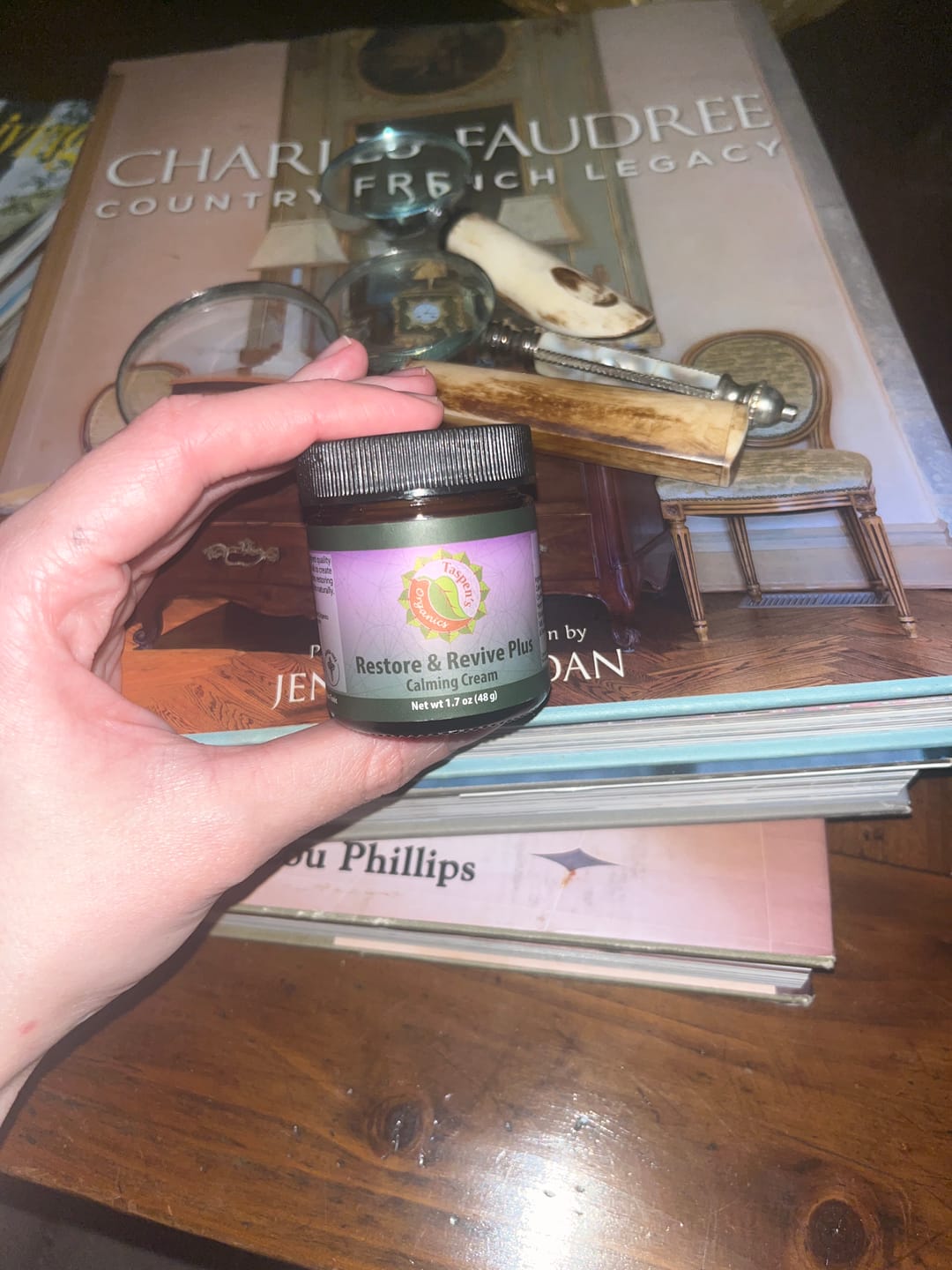 Customer photo review of Restore & Revive Calming Cream PLUS