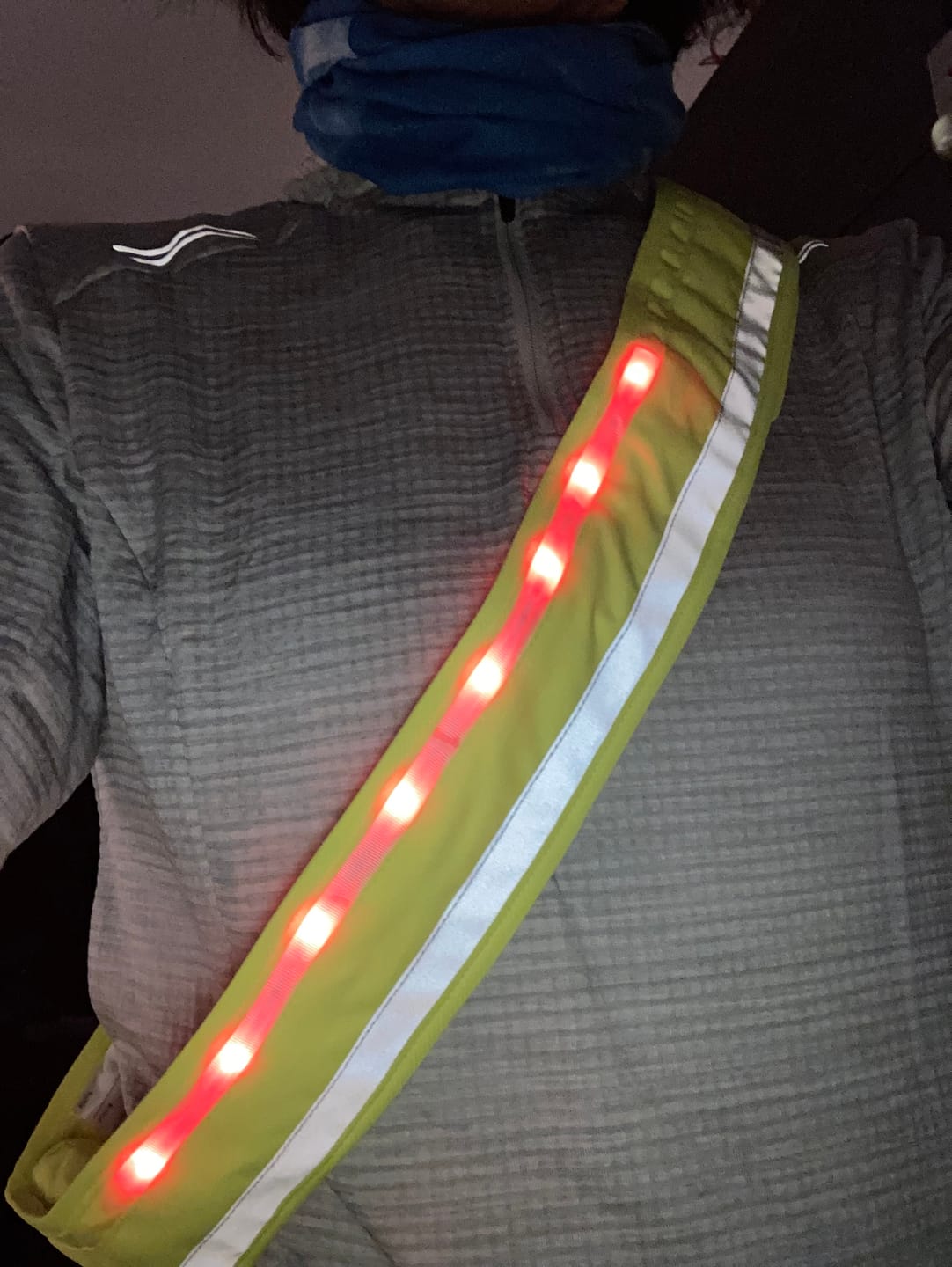 Customer photo review of LED Gurt für Erwachsene