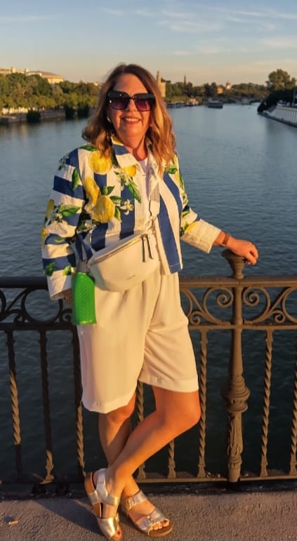 Customer photo review of Plain Bubble Crepe Fabric