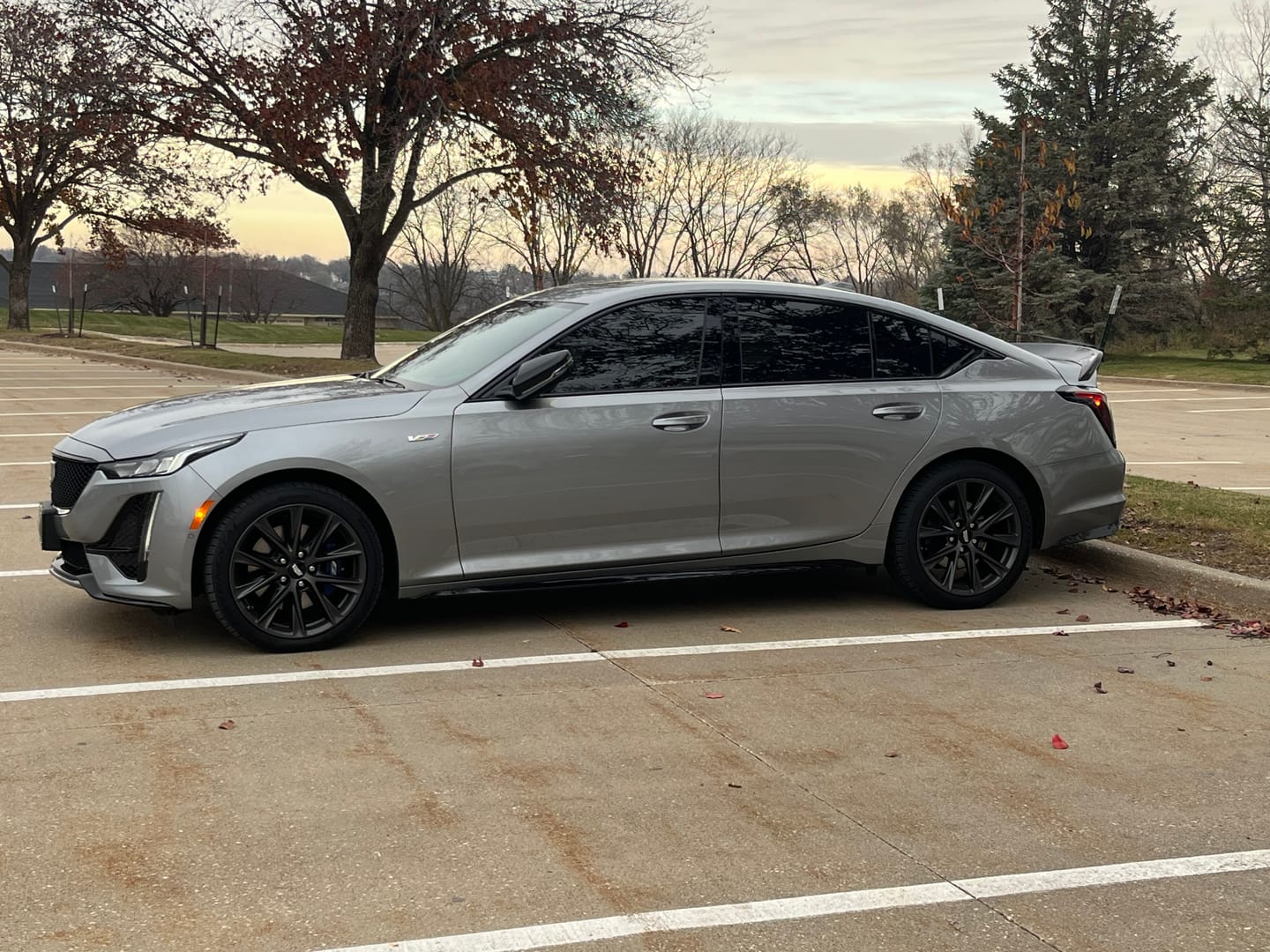 Customer photo review of 2020-Up Cadillac CT5-V / CT5 Sport Rear Spoiler