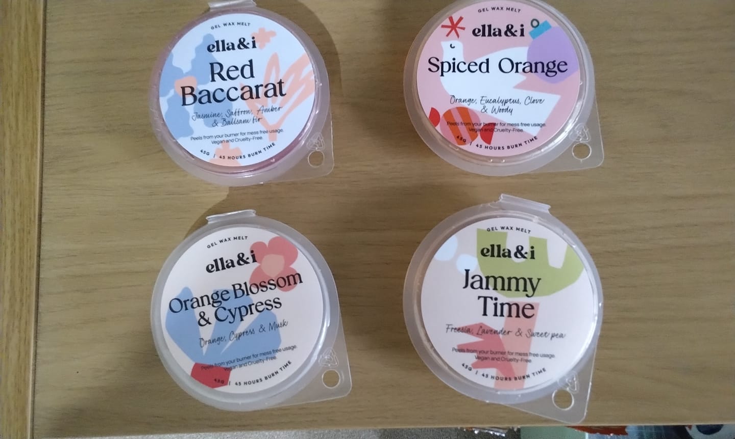 Customer photo review of Red Baccarat Gel Melt