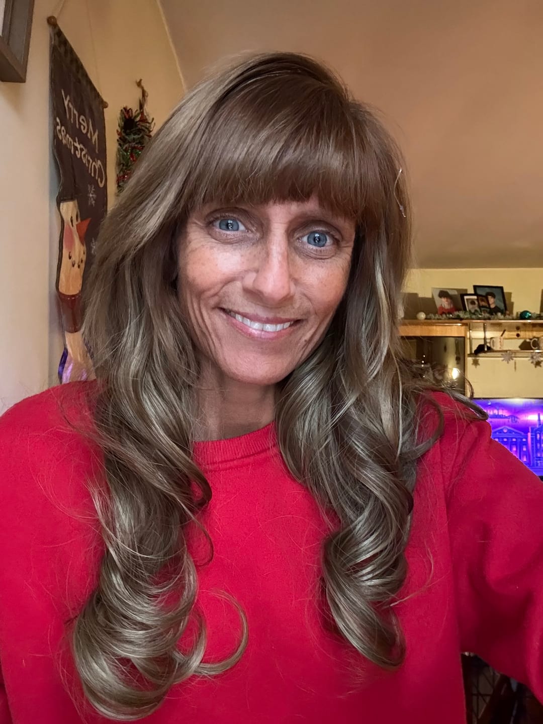 Customer photo review of Wavy Halo Extension Set