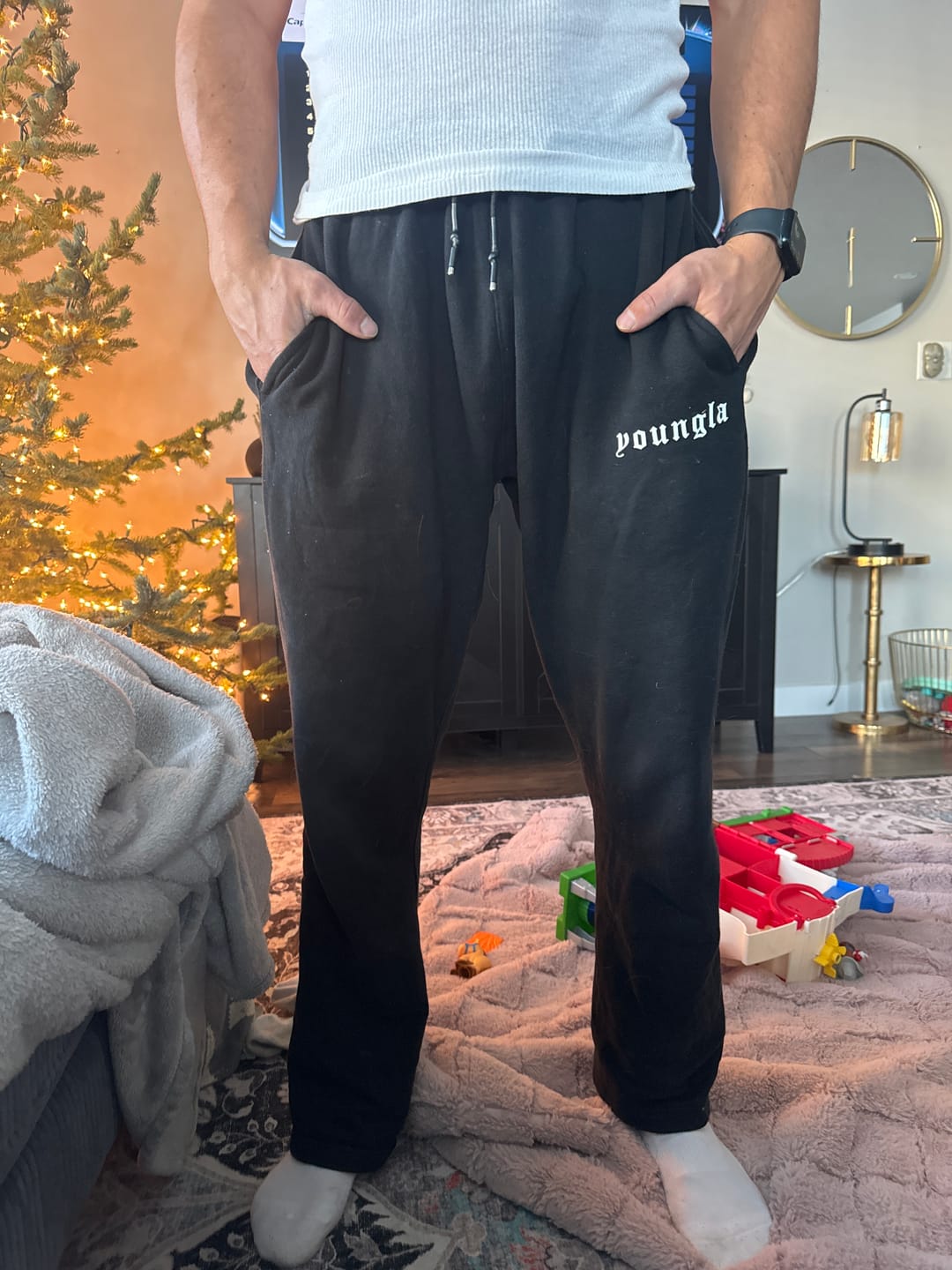 Customer photo review of 216 Eternal No Cuff Sweats