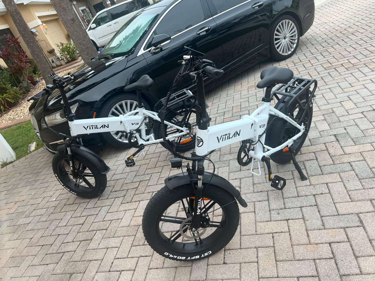 Customer photo review of V3 2.0 Folding Fat Tires Adult All Terrain Electric Bike