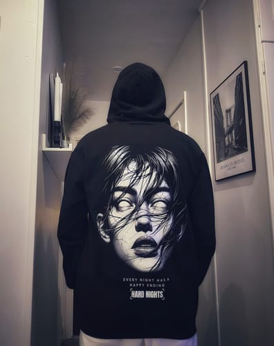 Customer photo review of Every Night (Basic Hoodie)