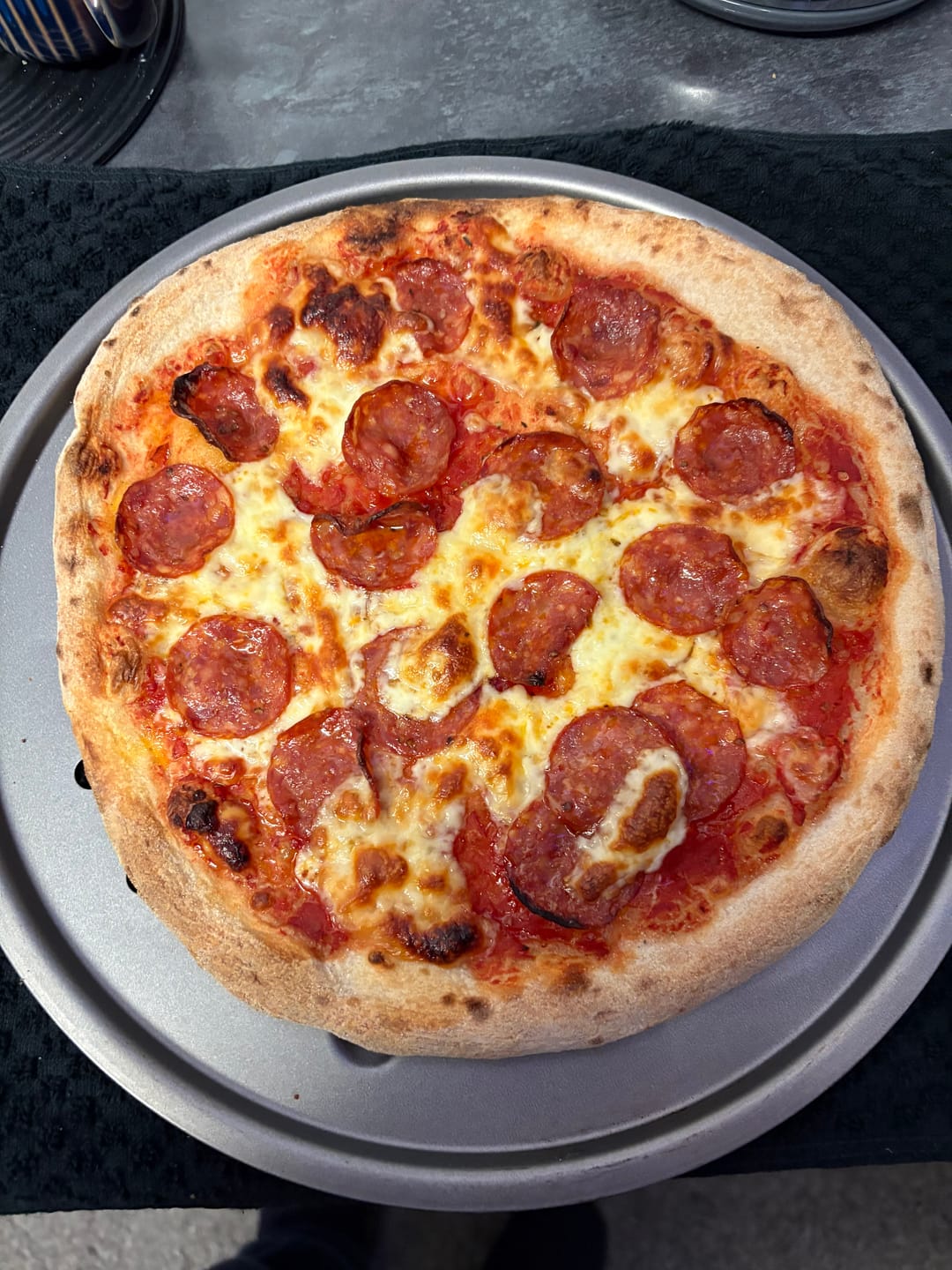Customer photo review of Topped Pepperoni Pizza