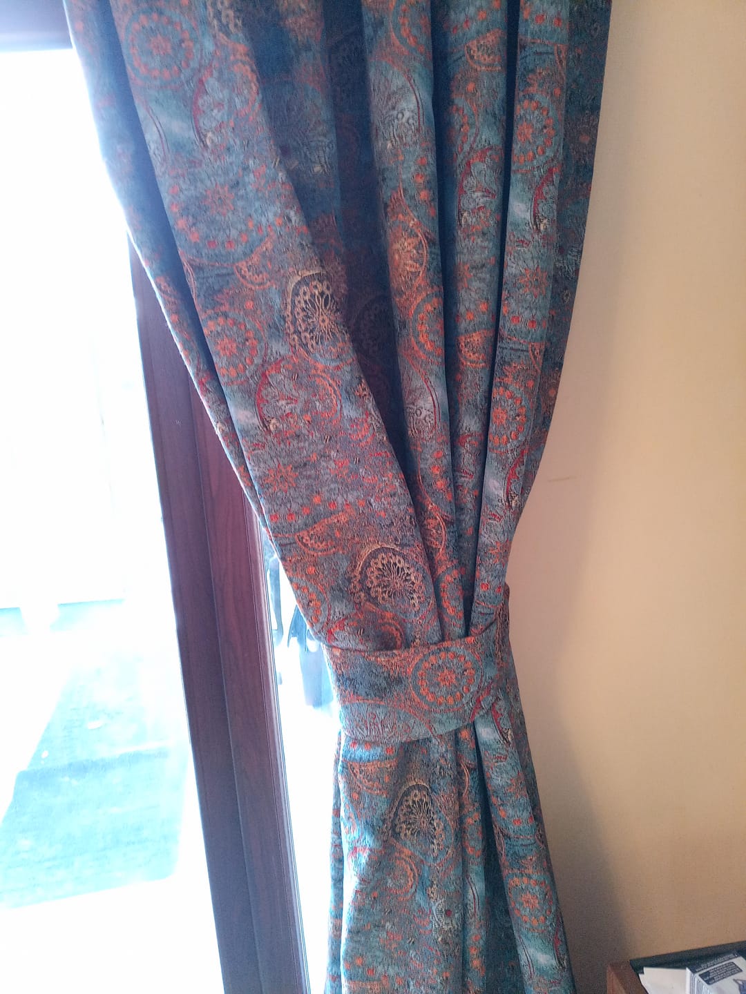 Customer photo review of Wheels of Fortune Tapestry Fabric