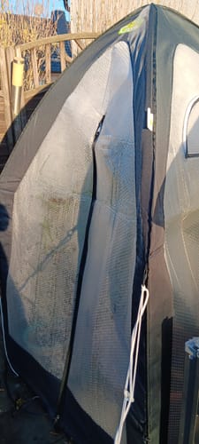 Customer photo review of Überwinterungszelt "ICEDOME ThermoPLUS Deluxe" L 120 x B 120 x H 183 cm