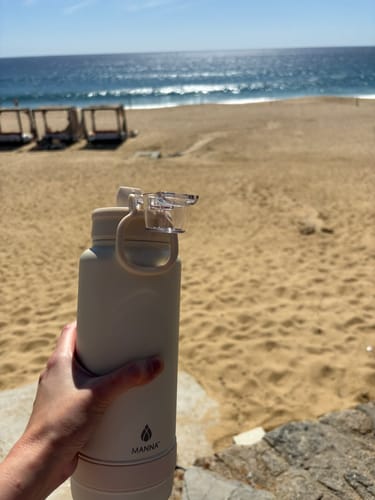 Customer photo review of 40 oz Push Bottle