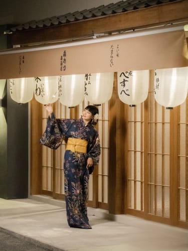 Customer photo review of Hanabi Women Festival Yukata