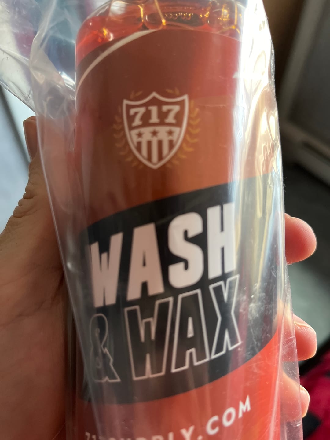 Customer photo review of 717 Supply Car Wash & Wax