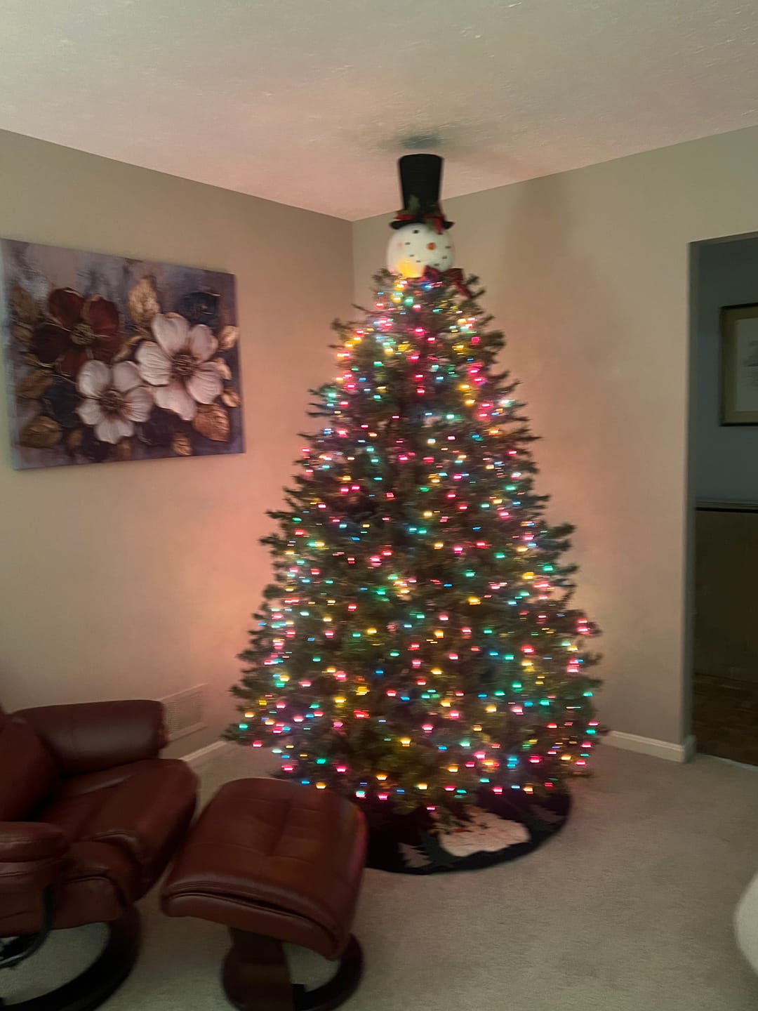 Customer photo review of Nature Wall Art: Floral Symphony V4