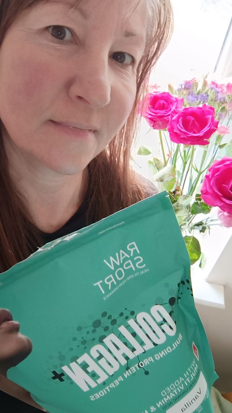 Customer photo review of Collagen + Peptide Protein Powder