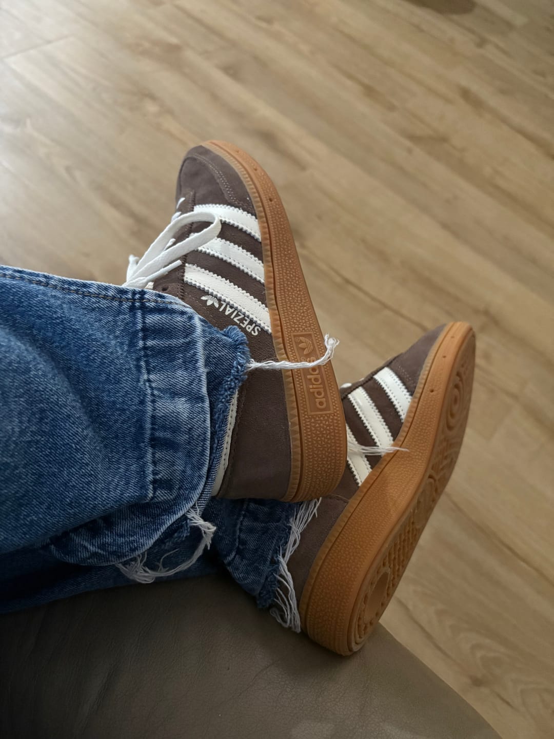 Customer photo review of adidas Handball Spezial Earth Strata Gum Women's