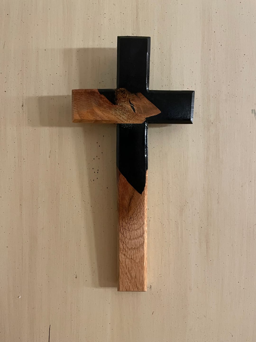 Customer photo review of 12x6" Small Cross Acrylic Router Template