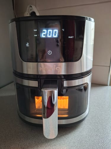 Customer photo review of Air Fryer Novio Grill & Fry