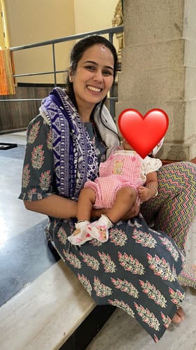 Customer photo review of Grey Block Printed Suit Set