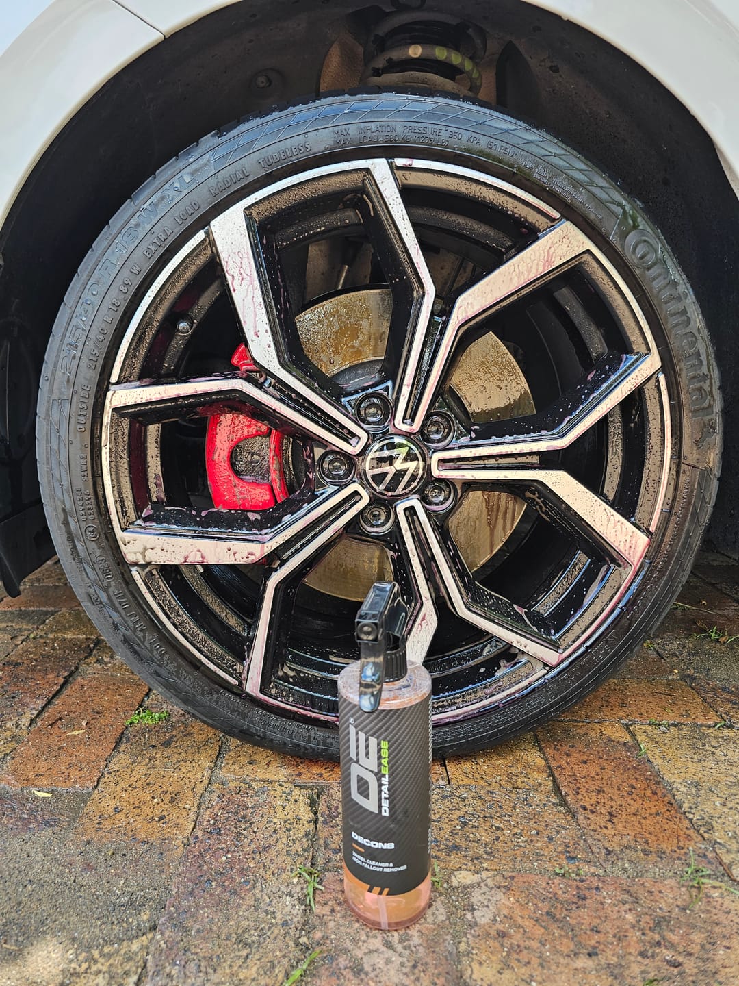 Customer photo review of Decon8 - Wheel Cleaner & Iron Fallout Remover