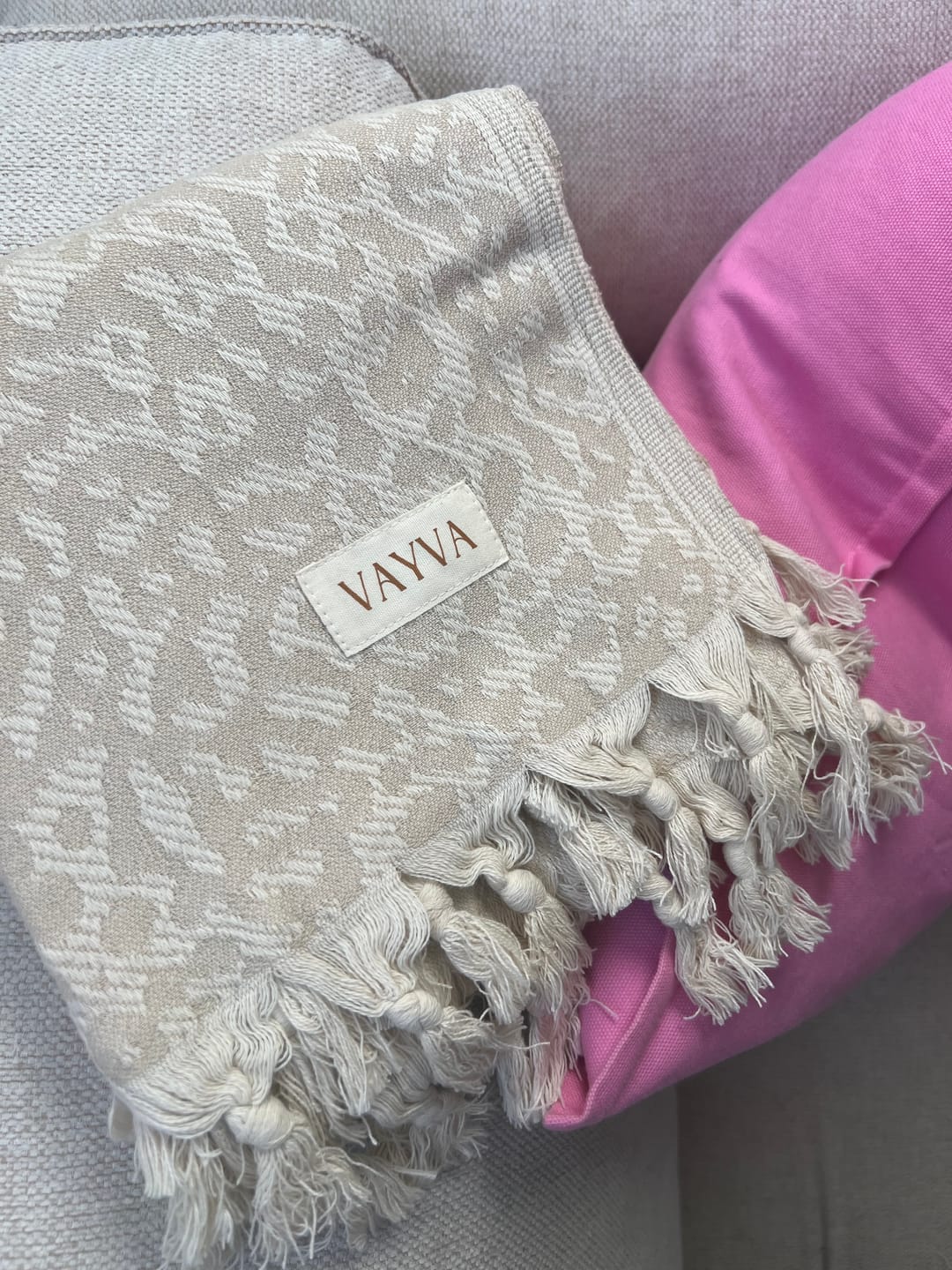Customer photo review of Baumwoll-Handtuch Mykonos