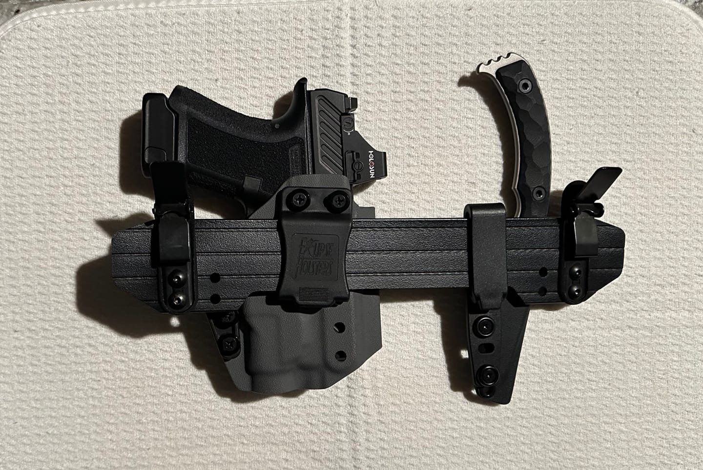 Customer photo review of SVM (Stonewashed & Black)