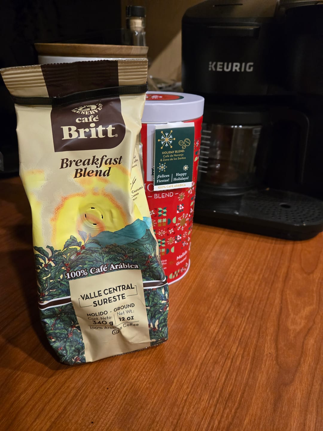 Customer photo review of COSTA RICAN BREAKFAST BLEND COFFEE