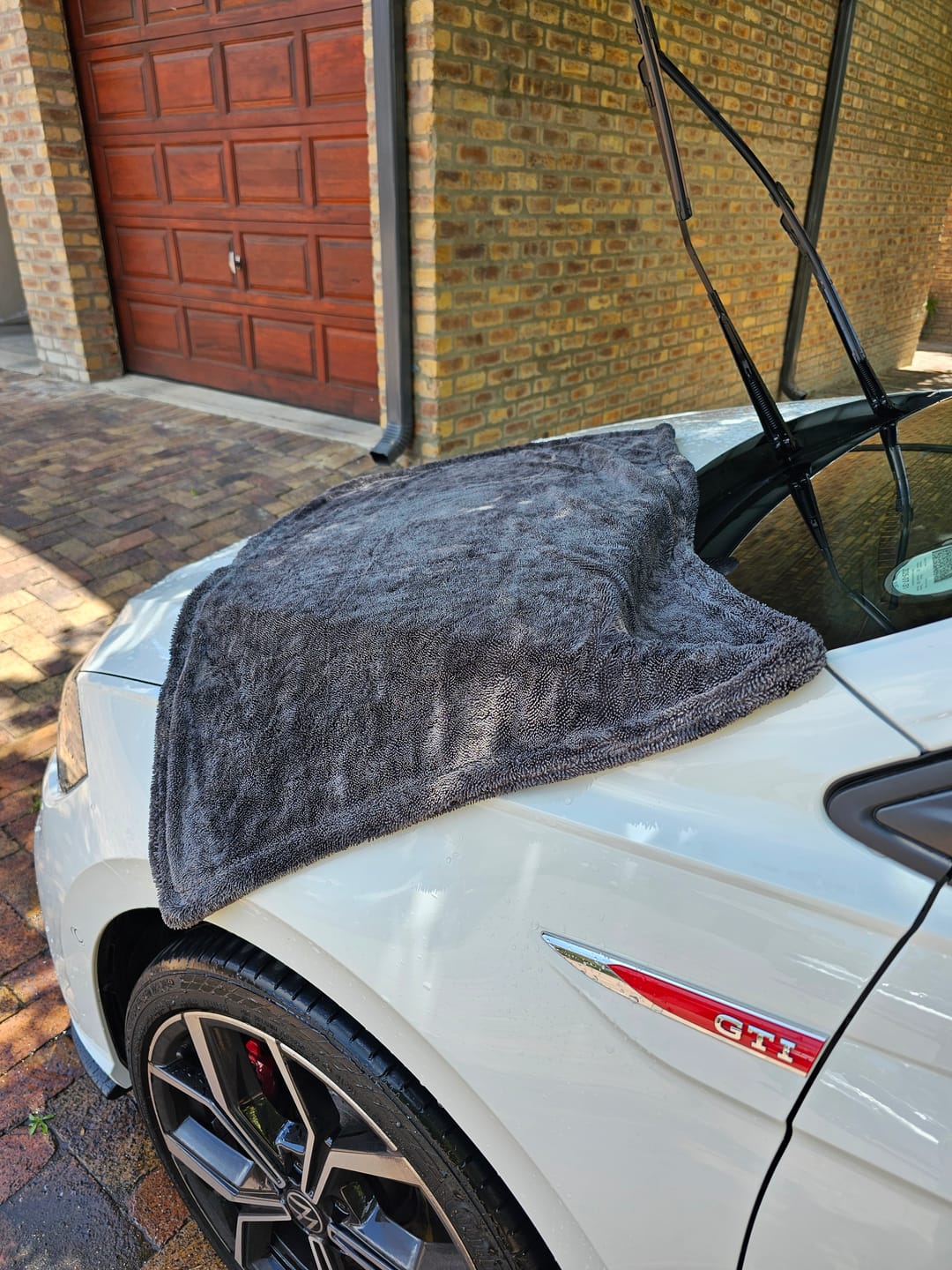 Customer photo review of Twisted Loop Drying Towel