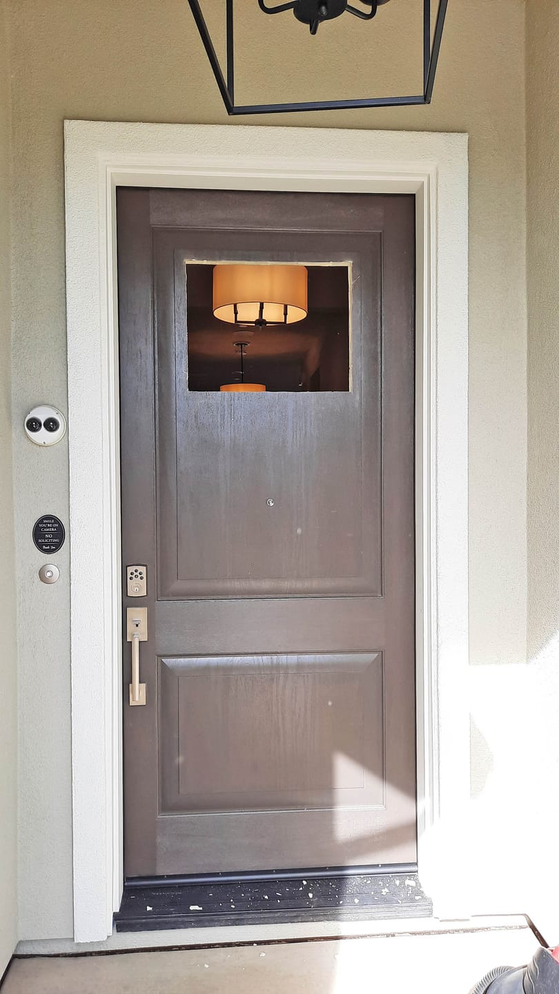 Customer photo review of Clear 6 Lite Glass and Frame Kit (Craftsman)