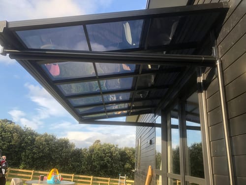 Customer photo review of City Window / Door Awning Canopy Collection