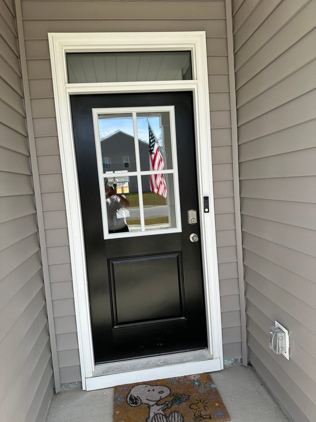 Customer photo review of Clear 4 Lite Glass and Frame Kit (Half Lite)
