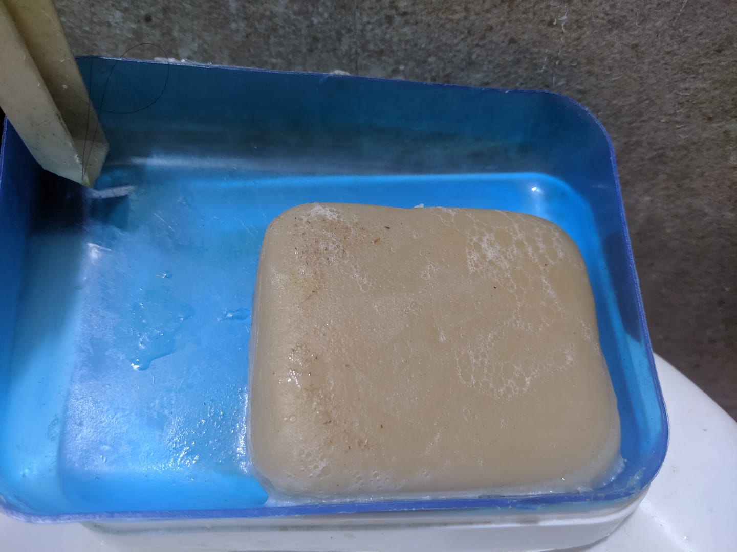 Customer photo review of MAGIC SOAP ( SAFFRON AND SANDAL WOOD SOAP )
