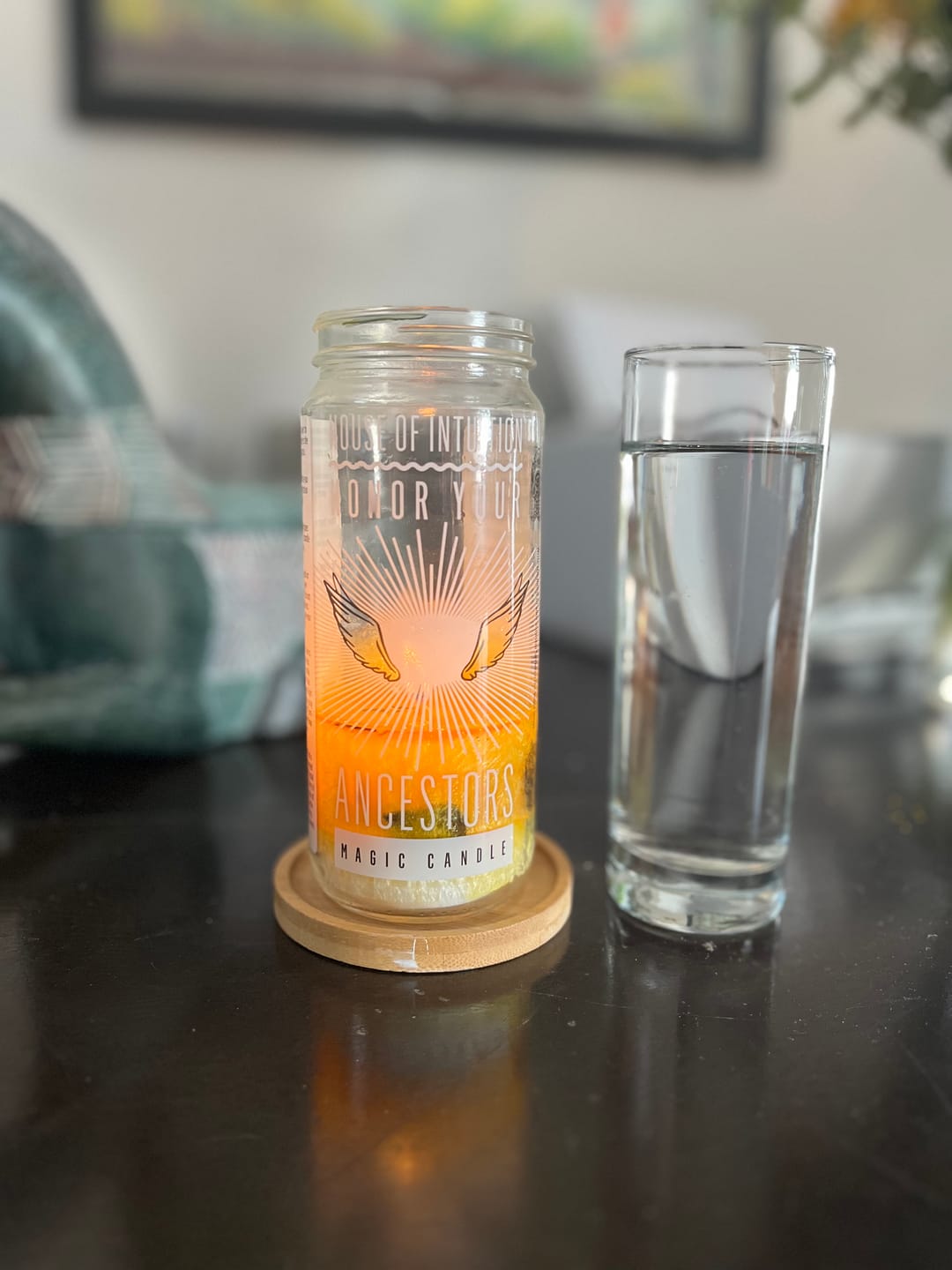 Customer photo review of Honor Your Ancestors Magic Candle