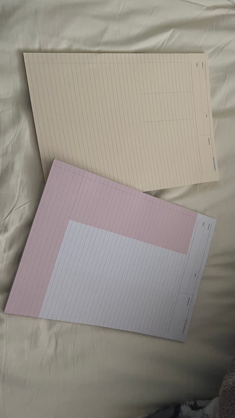 Customer photo review of Language Notepad