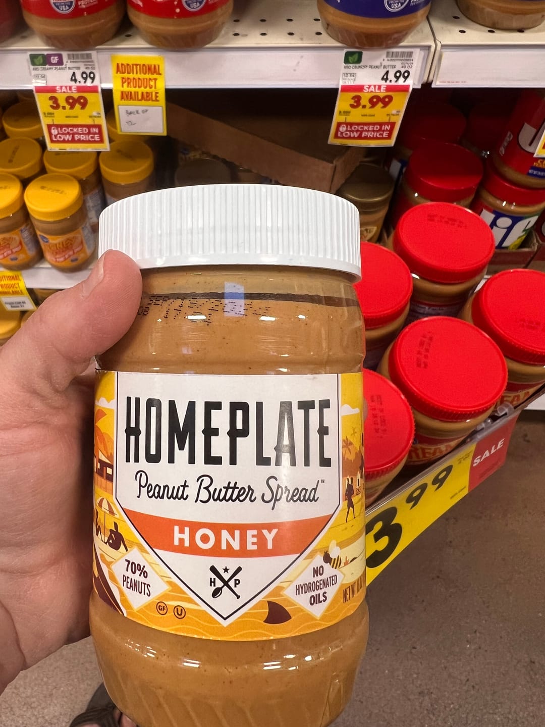 Customer photo review of Honey Peanut Butter (6-pack)