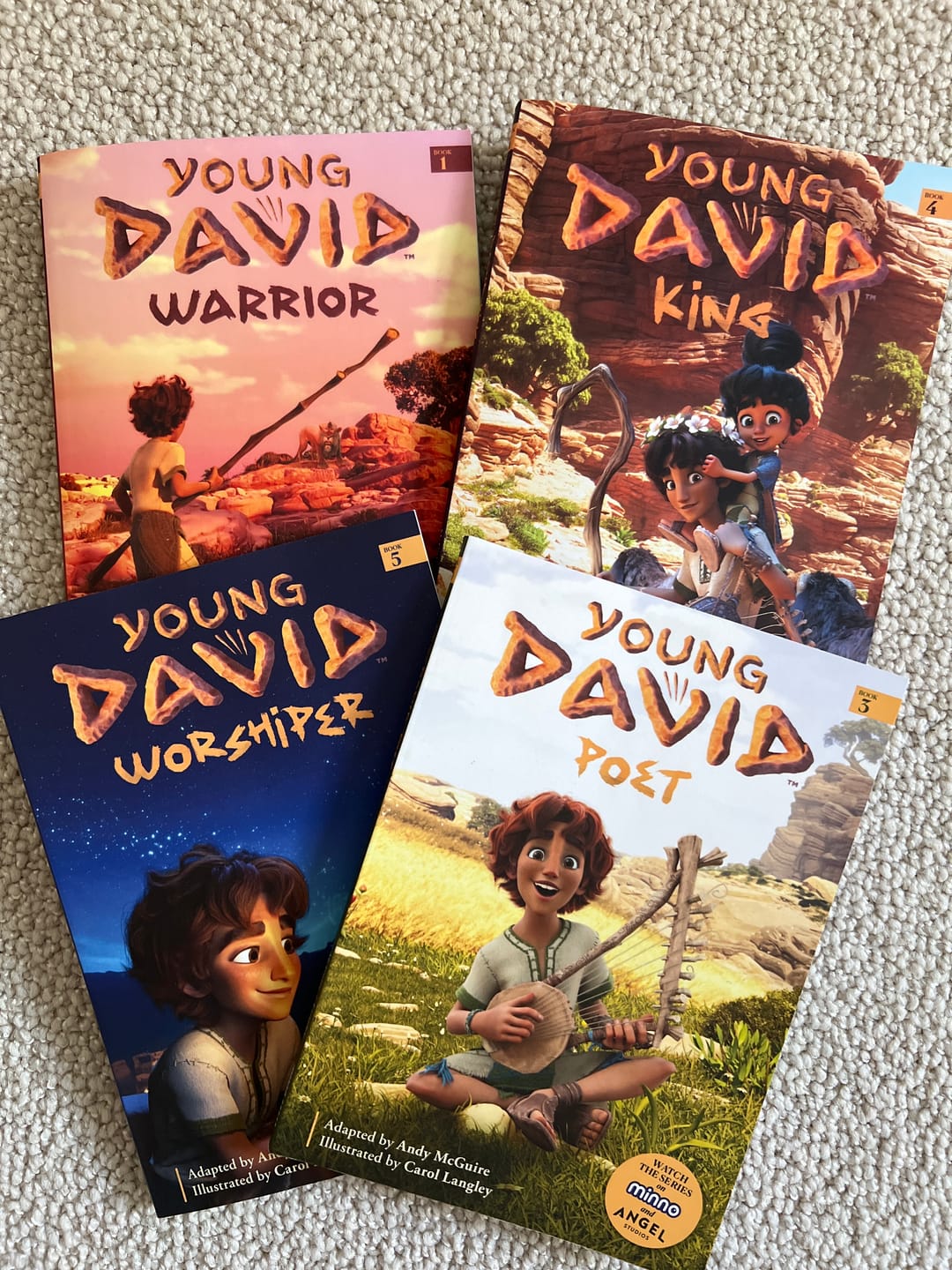 Customer photo review of YOUNG DAVID: Worshiper Chapter Book