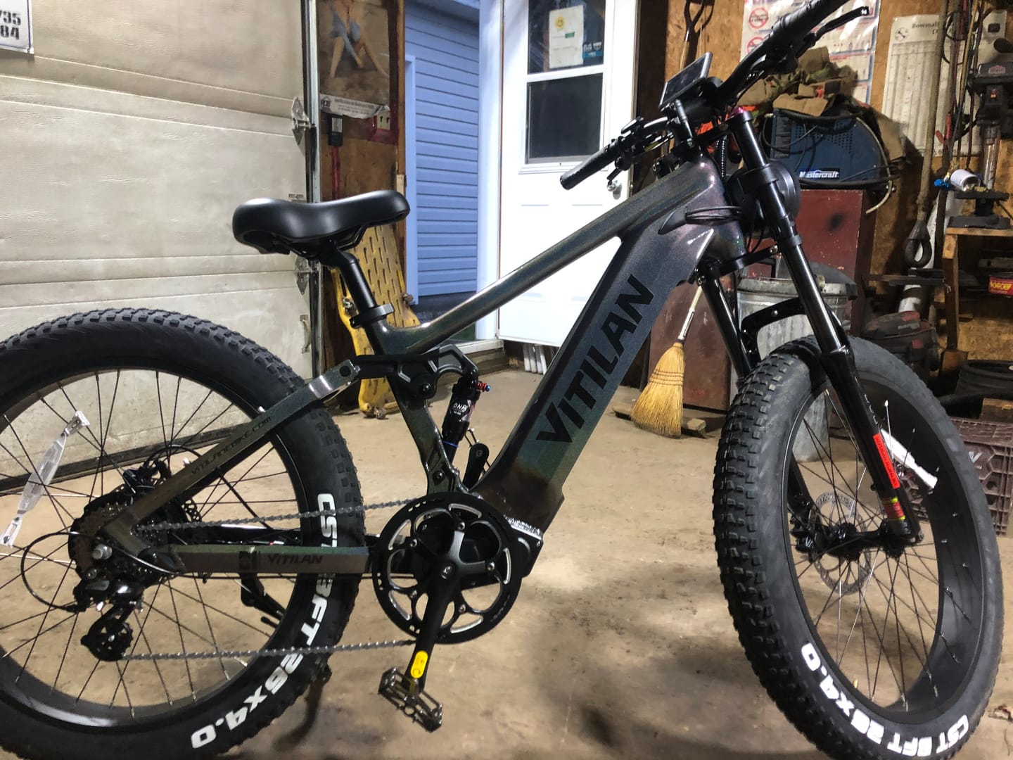 Customer photo review of T7 Full Suspension Mountain E-bike