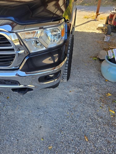 Customer photo review of Wheel Spacers 6X5.5 Hubcentric 1.5 inch for 2019-2023 RAM 1500 Real Forged
