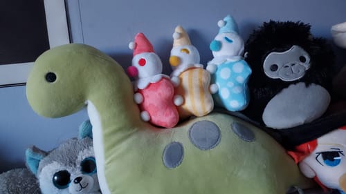 Customer photo review of Cute Little Clown Plushies - PREORDER