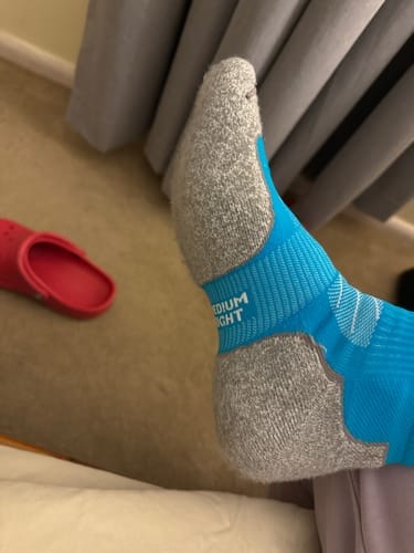Customer photo review of Evolution - Quarter Socks