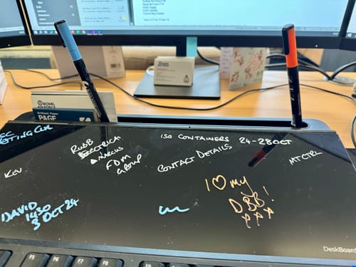 Customer photo review of DeskBoard Buddy