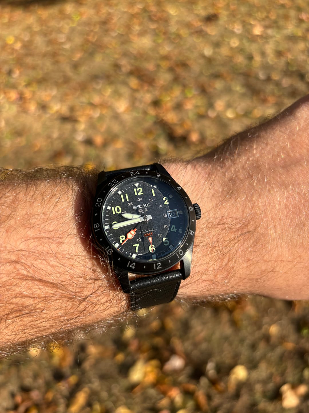 Customer photo review of Black Saffiano